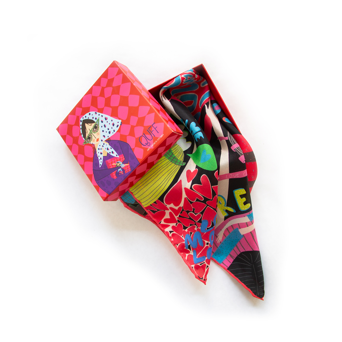 Love red fular - Image 11